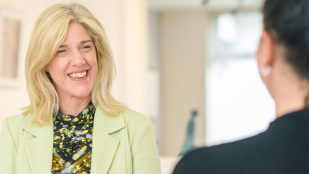 Sabine Grosser im Coaching